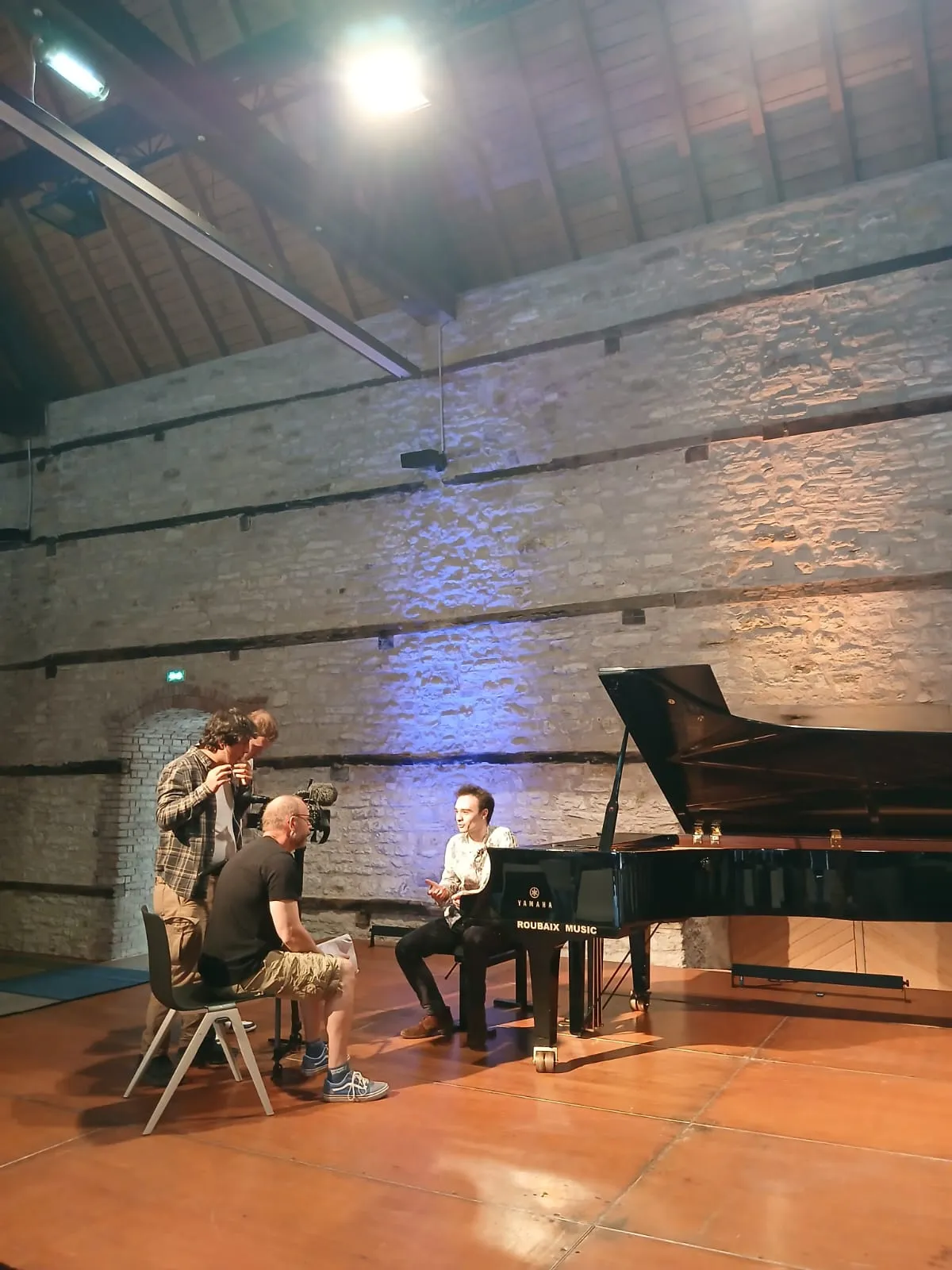 Interview Jonathan Fournel, salle de la Délivrance à Dieuze