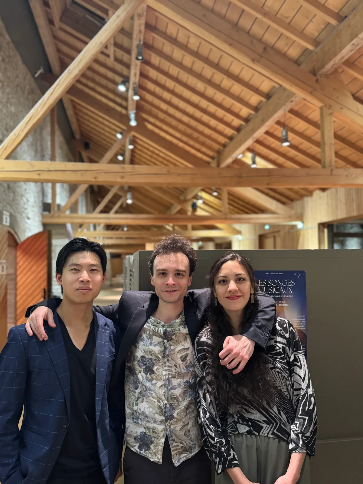 Riana Anthony, Jonathan Fournel et Kerson Leong