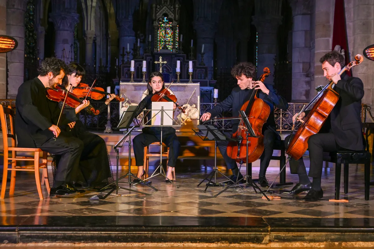 Quintette de Schubert à la Collégiale Notre-Dame-en-Vaux