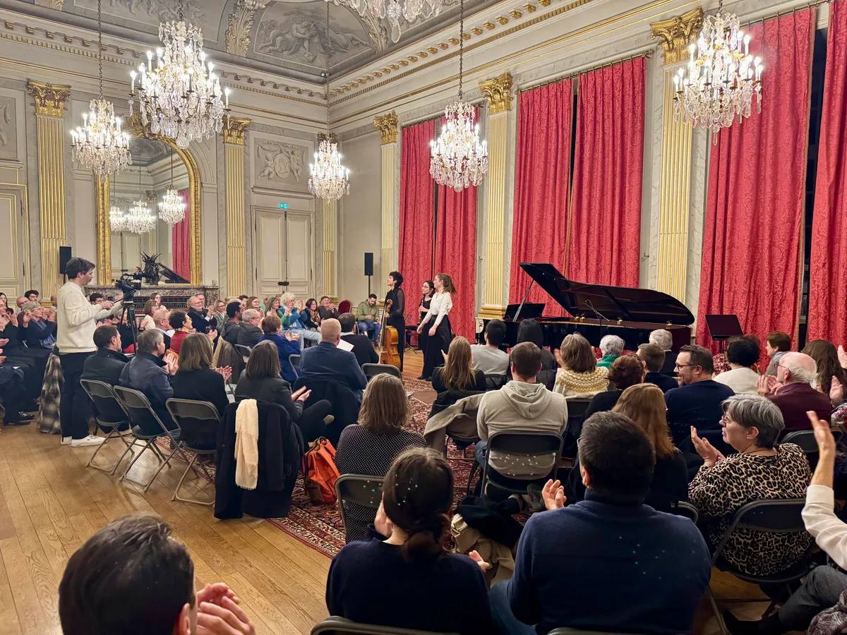 Concert à l'hôtel de Ville avec Félicité Laîné, Lila Beauchard et Malou Mourot