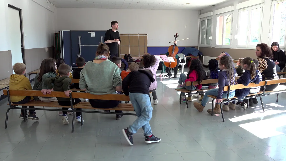 Atelier des Concerts de Poche à l'école de Malraux