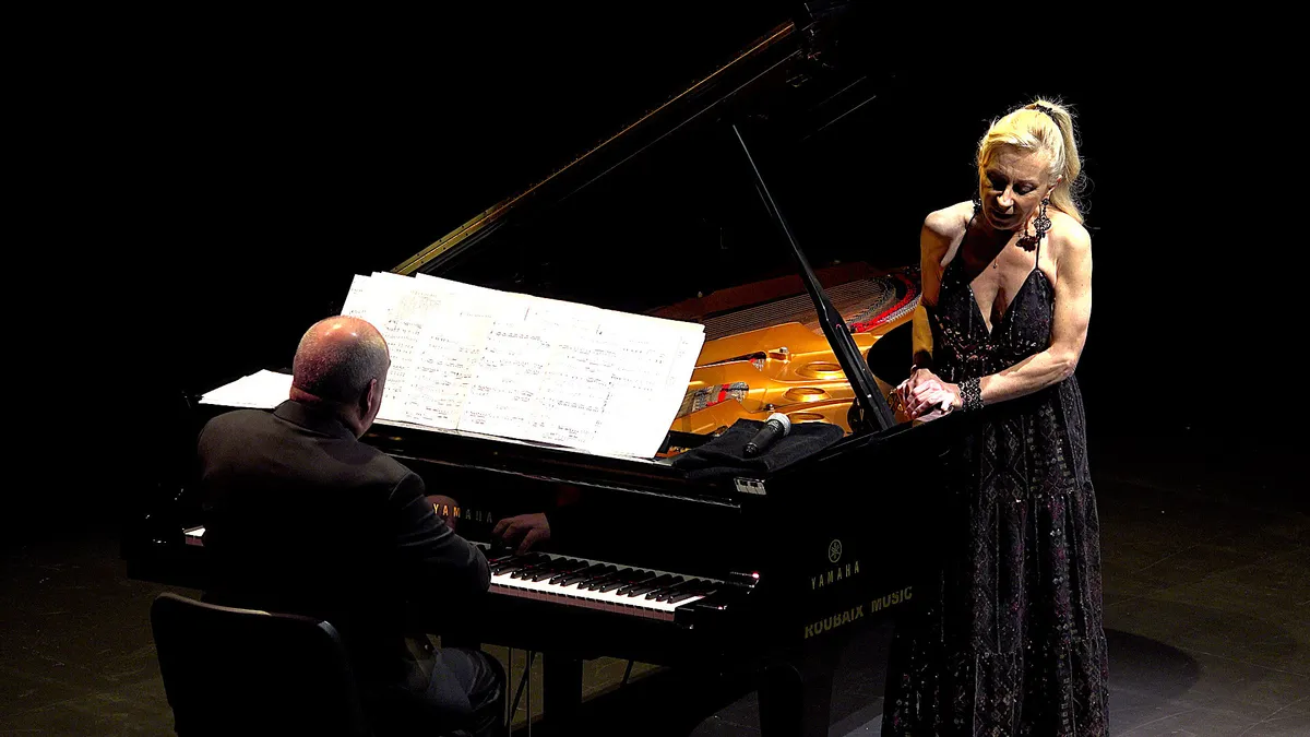 Philippe Cassard et Natalie Dessay