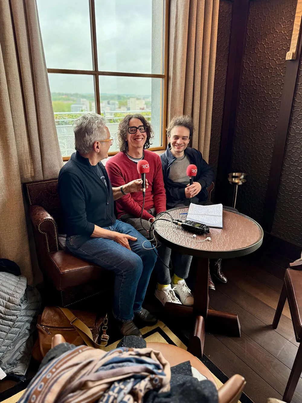 Pierre Desangles et Jonathan Fournel en interview